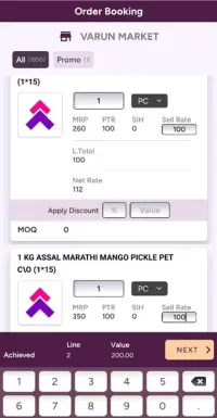 Order Booking