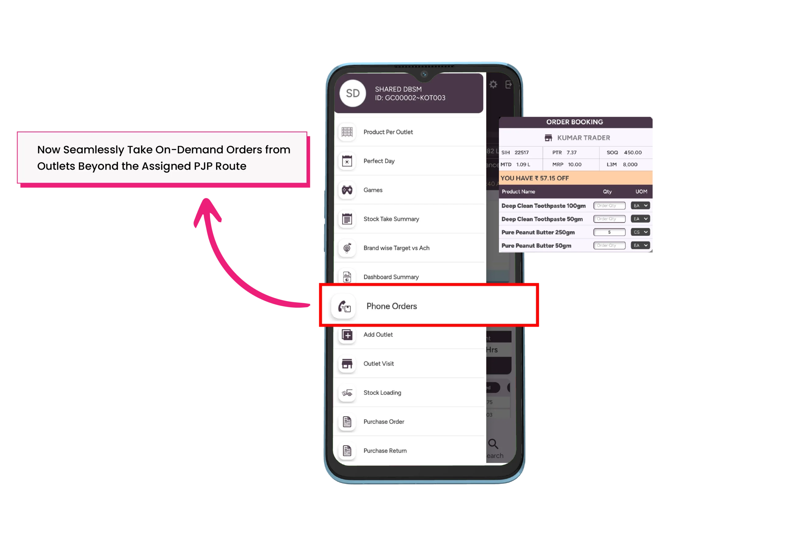 Phone order Mockup scaled