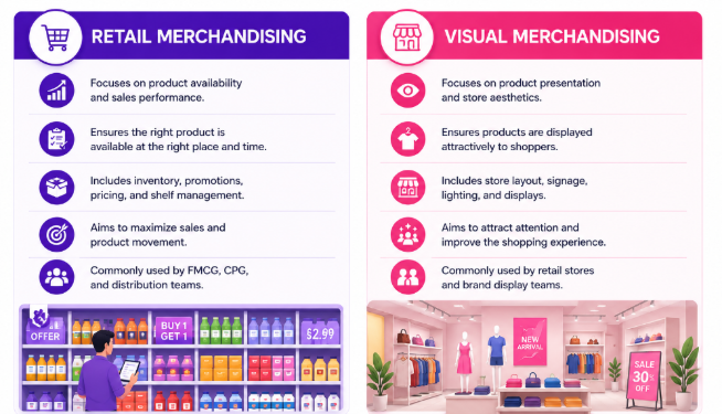 Retail Merchandising and Visual Merchandising